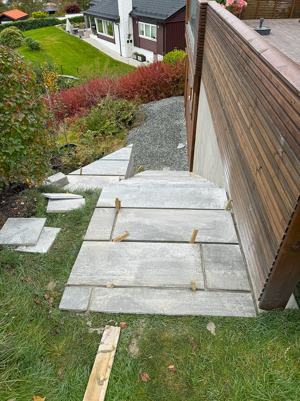 betong og hage