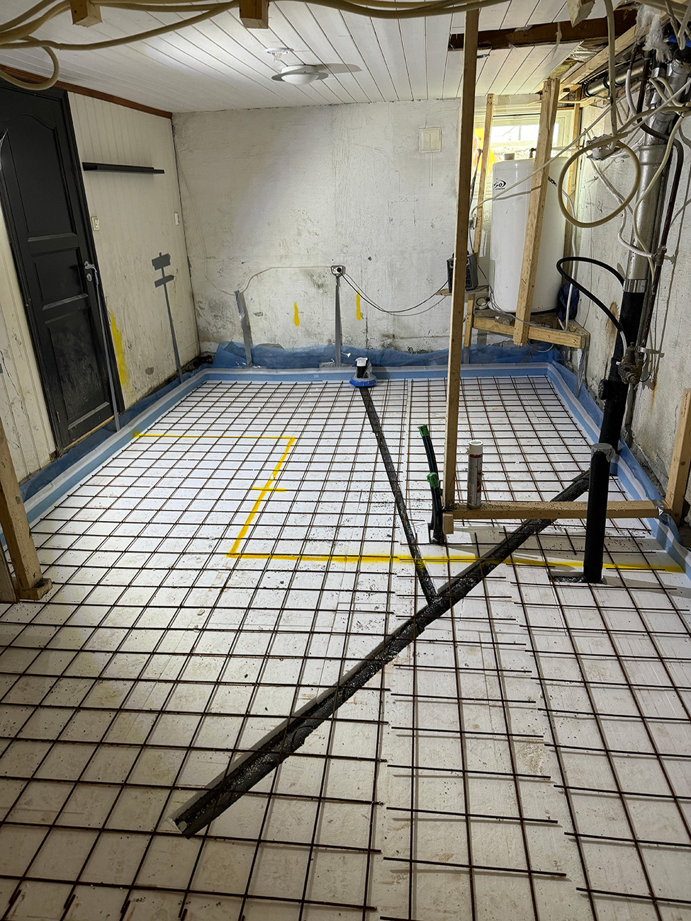 senking av gulv, norheim