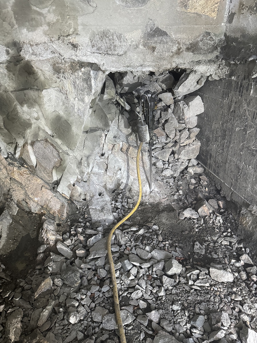 sprenge-hydraulitisk